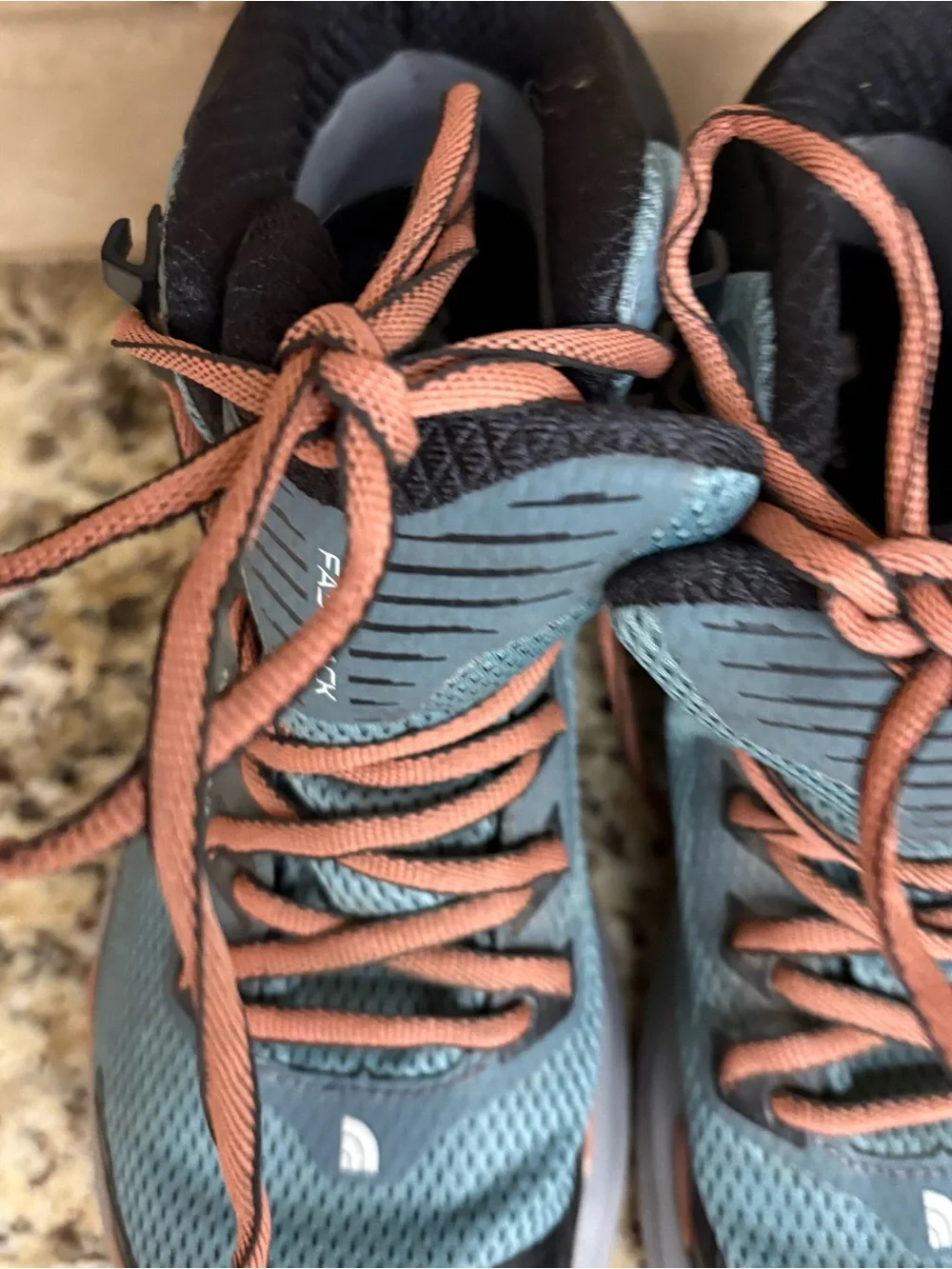 The North Face Women's Teal and Coral Ankle Booties
